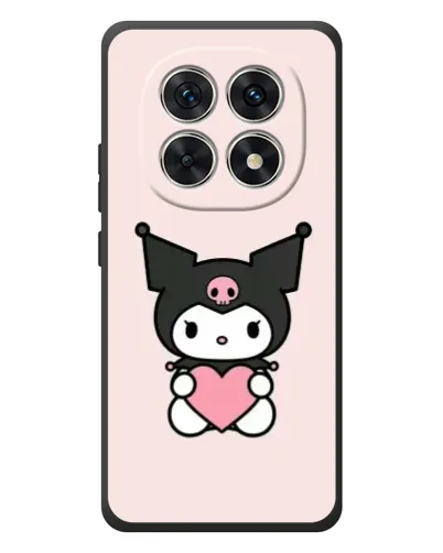 Чохол для Xiaomi Redmi Note 15 з картинкою «Kuromi та серце»