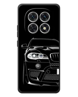 Чехол для Xiaomi Redmi Note 15 с картинкой «Темный силуэт BMW»