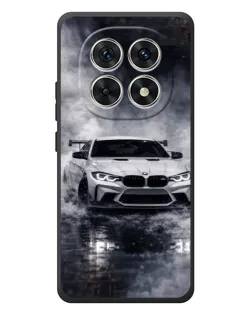 Чехол для Xiaomi Redmi Note 15 с картинкой «BMW сквозь туман»