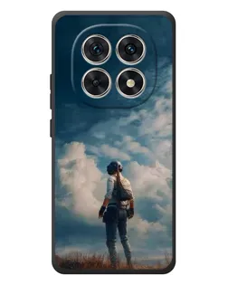 Чохол для Xiaomi Redmi Note 15 з картинкою «Герой PUBG на скелі»