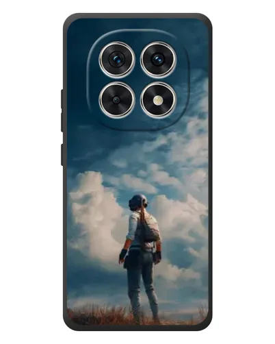 Чохол для Xiaomi Redmi Note 15 з картинкою «Герой PUBG на скелі»