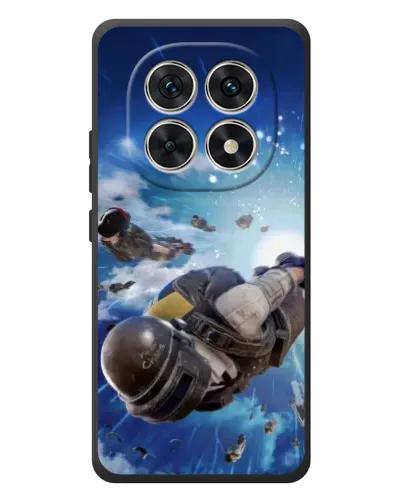 Чохол для Xiaomi Redmi Note 15 з картинкою «Десант PUBG — стрибок»