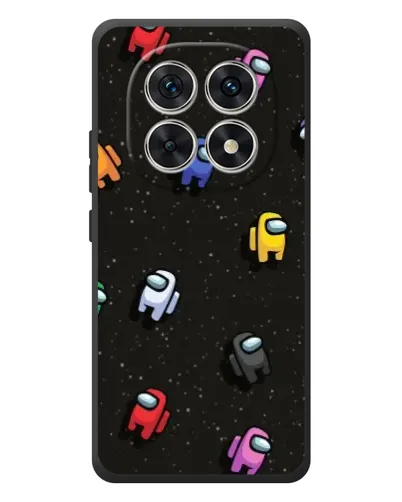 Чохол для Xiaomi Redmi Note 15 з картинкою «Космічний патерн Among Us»