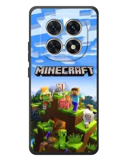 Чохол для Xiaomi Redmi Note 15 з картинкою «Minecraft класичний світ»