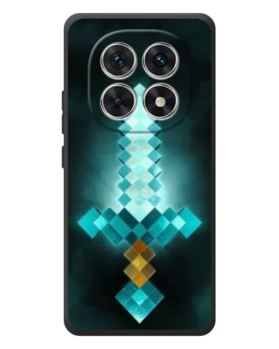 Чохол для Xiaomi Redmi Note 15 з картинкою «Алмазний меч неон» Чохол для Xiaomi Redmi Note 15 з картинкою «Алмазний меч неон»