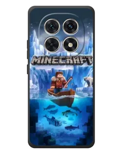 Чохол для Xiaomi Redmi Note 15 з картинкою «Minecraft льодянийсвіт»