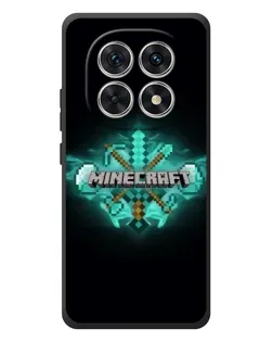 Чохол для Xiaomi Redmi Note 15 з картинкою «Minecraft Diamond лого»