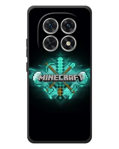 Чохол для Xiaomi Redmi Note 15 з картинкою «Minecraft Diamond лого» Чохол для Xiaomi Redmi Note 15 з картинкою «Minecraft Diamond лого»