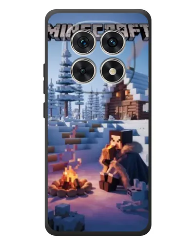 Чохол для Xiaomi Redmi Note 15 з картинкою «Зимовий Minecraft» Чохол для Xiaomi Redmi Note 15 з картинкою «Зимовий Minecraft»