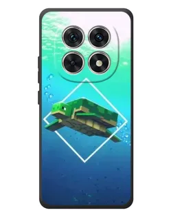 Чехол для Xiaomi Redmi Note 15 с картинкой «Черепаха Minecraft»
