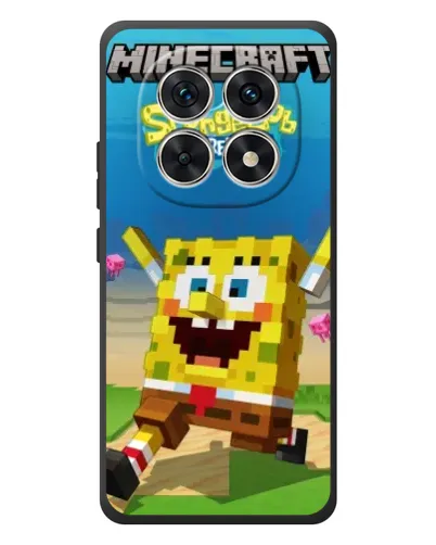 Чехол для Xiaomi Redmi Note 15 с картинкой «Губка Боб Minecraft» Чехол для Xiaomi Redmi Note 15 с картинкой «Губка Боб Minecraft»