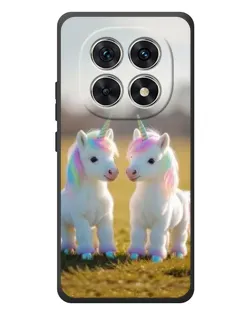 Чохол для Xiaomi Redmi Note 15 з картинкою «Пара єдинорогів»