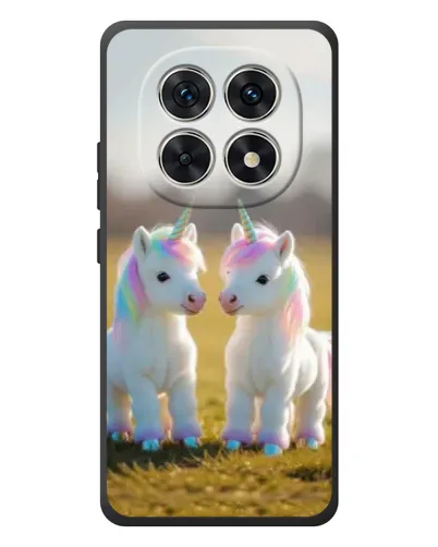 Чохол для Xiaomi Redmi Note 15 з картинкою «Пара єдинорогів»