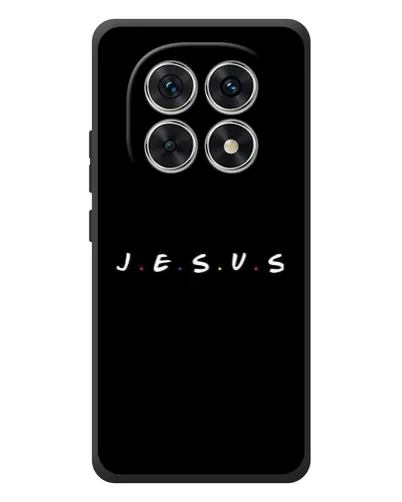 Чехол для Xiaomi Redmi Note 15 с картинкой «Точки веры J.E.S.U.S.»