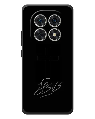 Чехол для Xiaomi Redmi Note 15 с картинкой «Графический крест Jesus» Чехол для Xiaomi Redmi Note 15 с картинкой «Графический крест Jesus»
