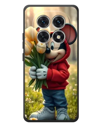 Чохол для Xiaomi Redmi Note 15 з картинкою «Міккі з тюльпанами» Чохол для Xiaomi Redmi Note 15 з картинкою «Міккі з тюльпанами»