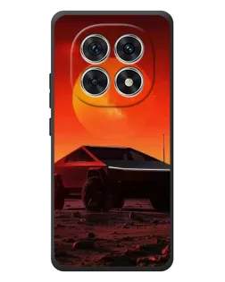 Чехол для Xiaomi Redmi Note 15 с картинкой «Cybertruck на Марсе»