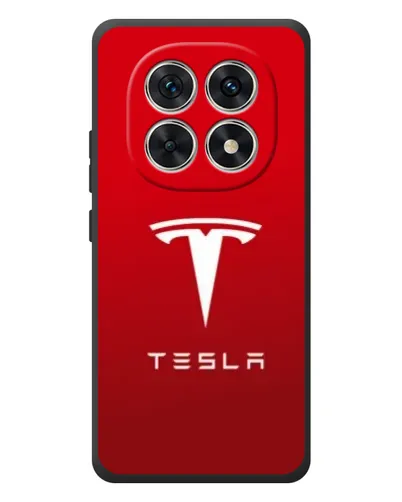 Чехол для Xiaomi Redmi Note 15 с картинкой «Tesla Red Classic»