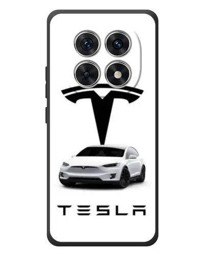 Чехол для Xiaomi Redmi Note 15 с картинкой «Tesla White Style»
