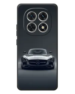 Чехол для Xiaomi Redmi Note 15 с картинкой «Mercedes на черном»