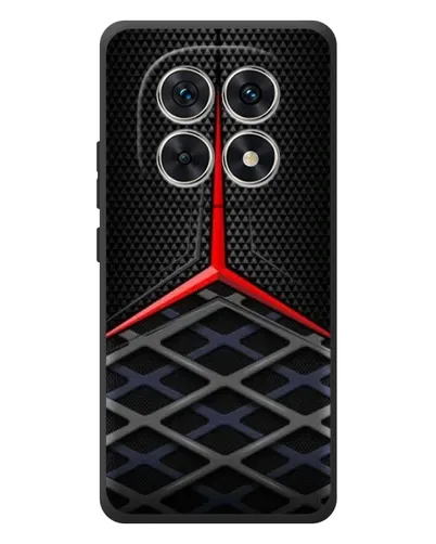 Чехол для Xiaomi Redmi Note 15 с картинкой «Mercedes Carbon Grid»