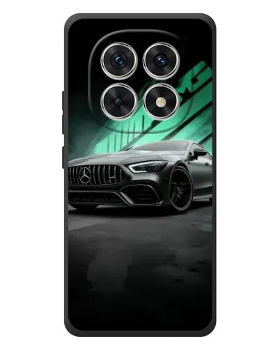 Чехол для Xiaomi Redmi Note 15 с картинкой «Темный Mercedes AMG»