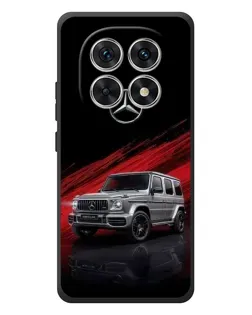 Чехол для Xiaomi Redmi Note 15 с картинкой «Mercedes G-Class красный»