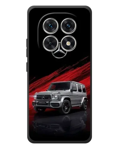Чехол для Xiaomi Redmi Note 15 с картинкой «Mercedes G-Class красный»