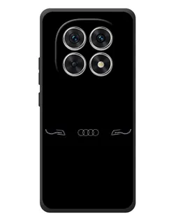 Чехол для Xiaomi Redmi Note 15 с картинкой «Audi — световой подпись»
