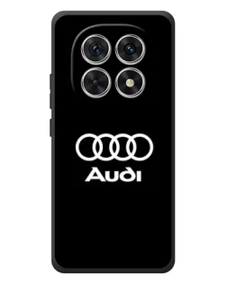Чехол для Xiaomi Redmi Note 15 с картинкой «Классическое лого Audi»