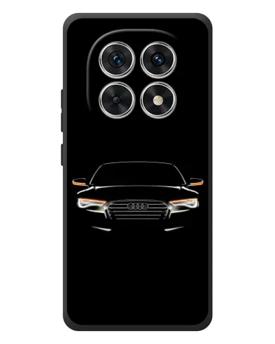 Чехол для Xiaomi Redmi Note 15 с картинкой «Audi — ночной контур»