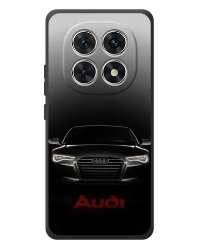 Чехол для Xiaomi Redmi Note 15 с картинкой «Audi — градиентный контур»