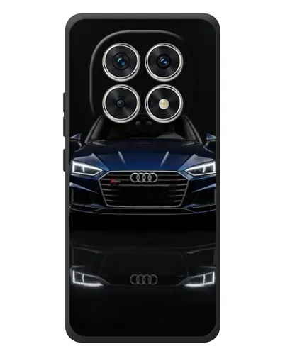 Чехол для Xiaomi Redmi Note 15 с картинкой «Audi — ночное отражение»
