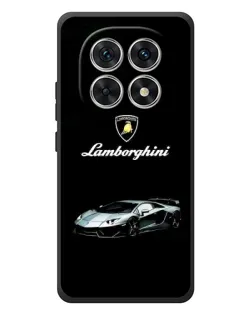 Чехол для Xiaomi Redmi Note 15 с картинкой «Логотип Lamborghini классика»