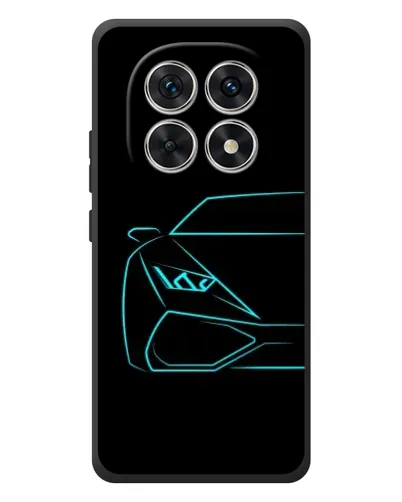Чехол для Xiaomi Redmi Note 15 с картинкой «Голубой силуэт Lamborghini» Чехол для Xiaomi Redmi Note 15 с картинкой «Голубой силуэт Lamborghini»