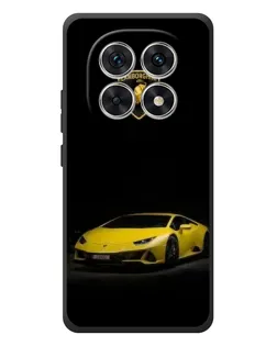 Чехол для Xiaomi Redmi Note 15 с картинкой «Lamborghini желтый акцент»