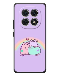 Чехол для Xiaomi Redmi Note 15 с картинкой «Радужные Пушины»