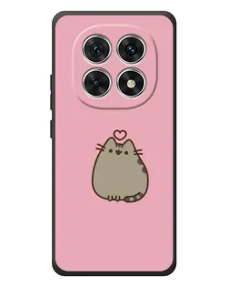 Чехол для Xiaomi Redmi Note 15 с картинкой «Pusheen сердце»