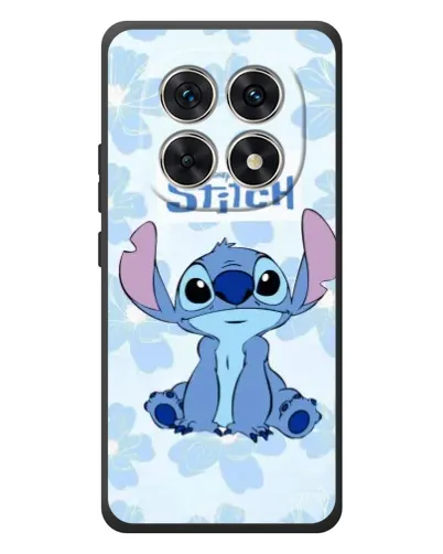 Чехол для Xiaomi Redmi Note 15 с картинкой «Stitch среди цветов»