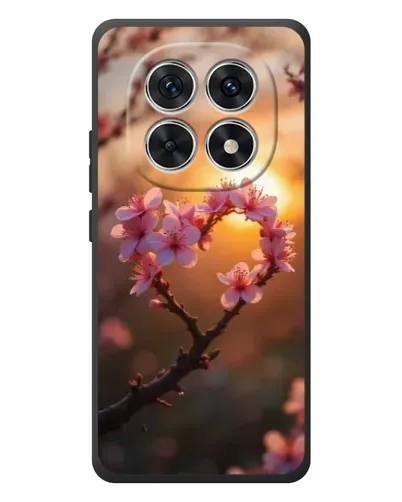 Чохол для Xiaomi Redmi Note 15 з картинкою «Рожевий цвіт сердечко на тлі заходу» Чохол для Xiaomi Redmi Note 15 з картинкою «Рожевий цвіт сердечко на тлі заходу»