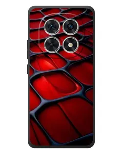 Чехол для Xiaomi Redmi Note 15 с картинкой «Красная глянцевая сетка»