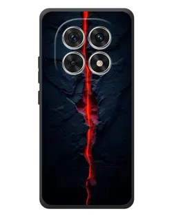 Чехол для Xiaomi Redmi Note 15 с картинкой «Kрасная лавовая трещина»