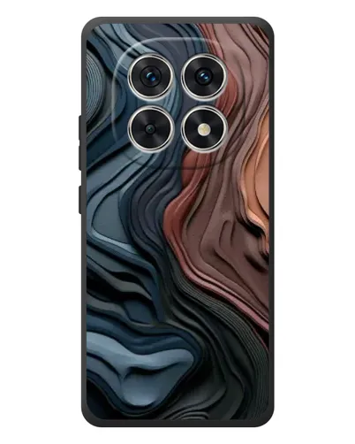 Чехол для Xiaomi Redmi Note 15 с картинкой «Цветные волны каньона»