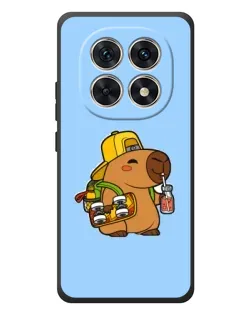 Чохол для Xiaomi Redmi Note 15 з картинкою «Капібара на скейті»