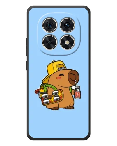 Чохол для Xiaomi Redmi Note 15 з картинкою «Капібара на скейті» Чохол для Xiaomi Redmi Note 15 з картинкою «Капібара на скейті»