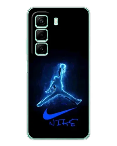Чехол для Xiaomi Redmi Note 15R с картинкой «Jordan Neon Blue» Чехол для Xiaomi Redmi Note 15R с картинкой «Jordan Neon Blue»