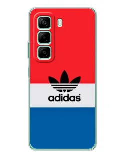 Чехол для Xiaomi Redmi Note 15R с картинкой «Ретро блоки Adidas»