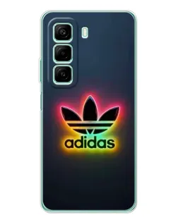 Чехол для Xiaomi Redmi Note 15R с картинкой «Неоновый Adidas»