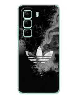 Чехол для Xiaomi Redmi Note 15R с картинкой «Абстрактный дым Adidas»