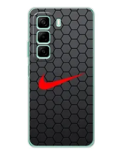 Чехол для Xiaomi Redmi Note 15R с картинкой «Nike — карбоновая сетка»